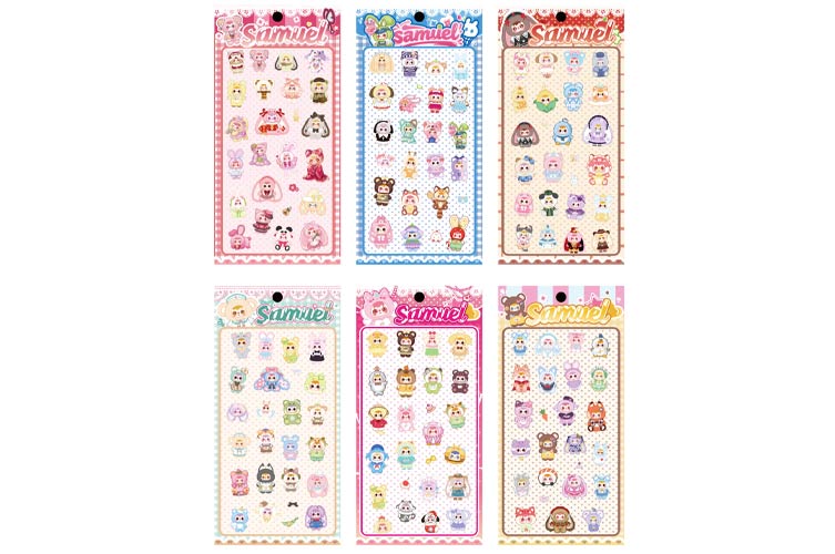 ３Ｄデコシール　サミュエルキューティー（Samuel）