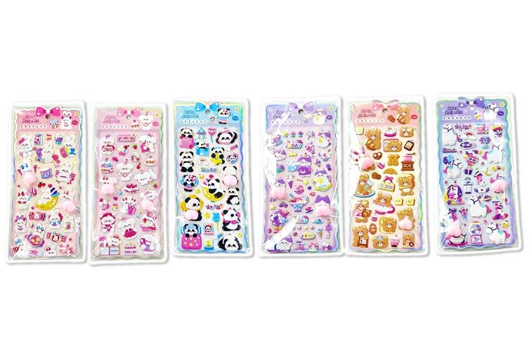 ぷにぷにシール　アニマル