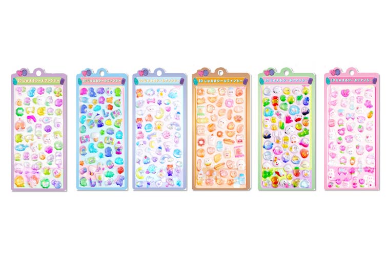 ぷっくりシール