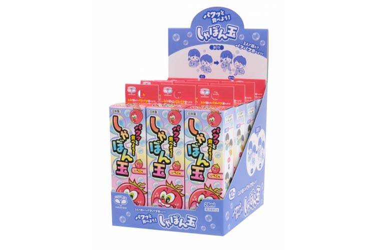 パクっと食べよう!しゃぼん玉【いちご】※税率８％