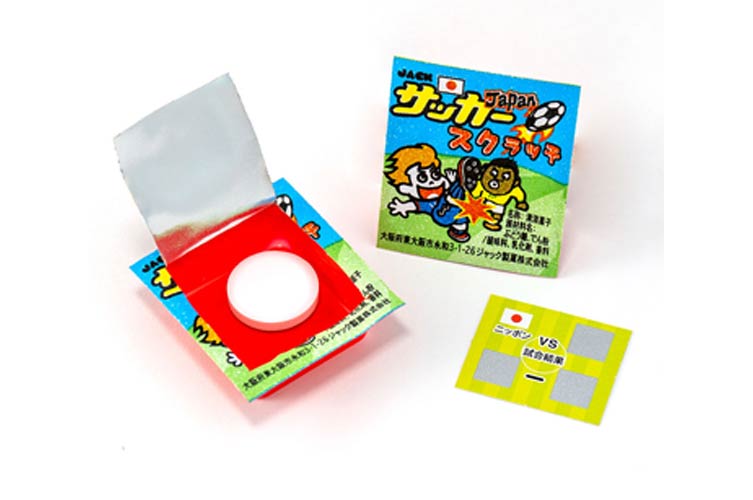 サッカースクラッチラムネ（金券付）