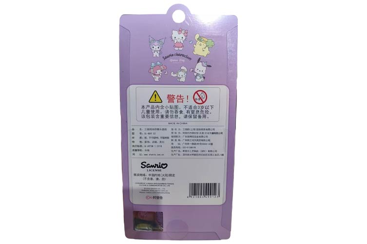 ３Ｄデコシール　サンリオキャラクターズ