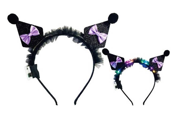 光る小悪魔カチューシャ