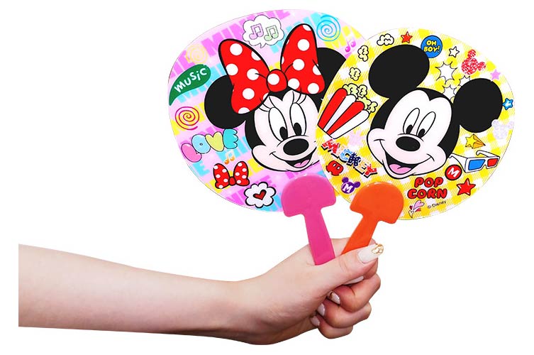ディズニー顔柄ミニうちわⅡ