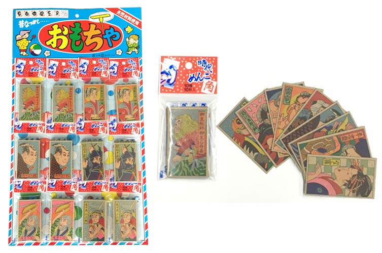 時代角めんこ【台紙付】 おもちゃの龍屋 卸ECサイト