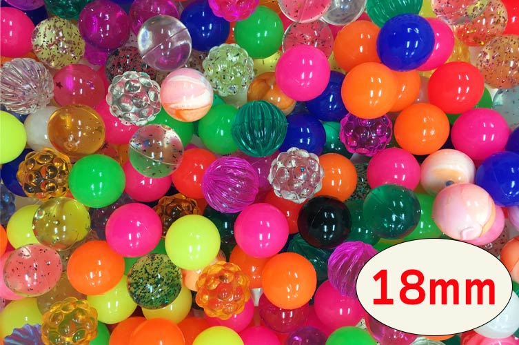 ☆18mm ミックススーパーボール おもちゃの龍屋 卸ECサイト