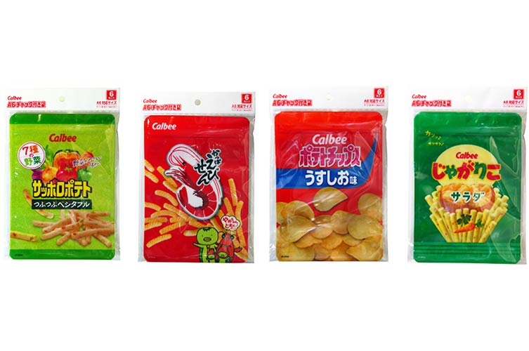 カルビーＡ６チャック付き袋 (６枚入) おもちゃの龍屋 卸ＥＣサイト
