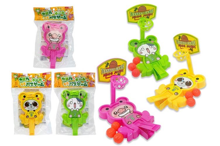 カエルさんチームのミニバスゲーム